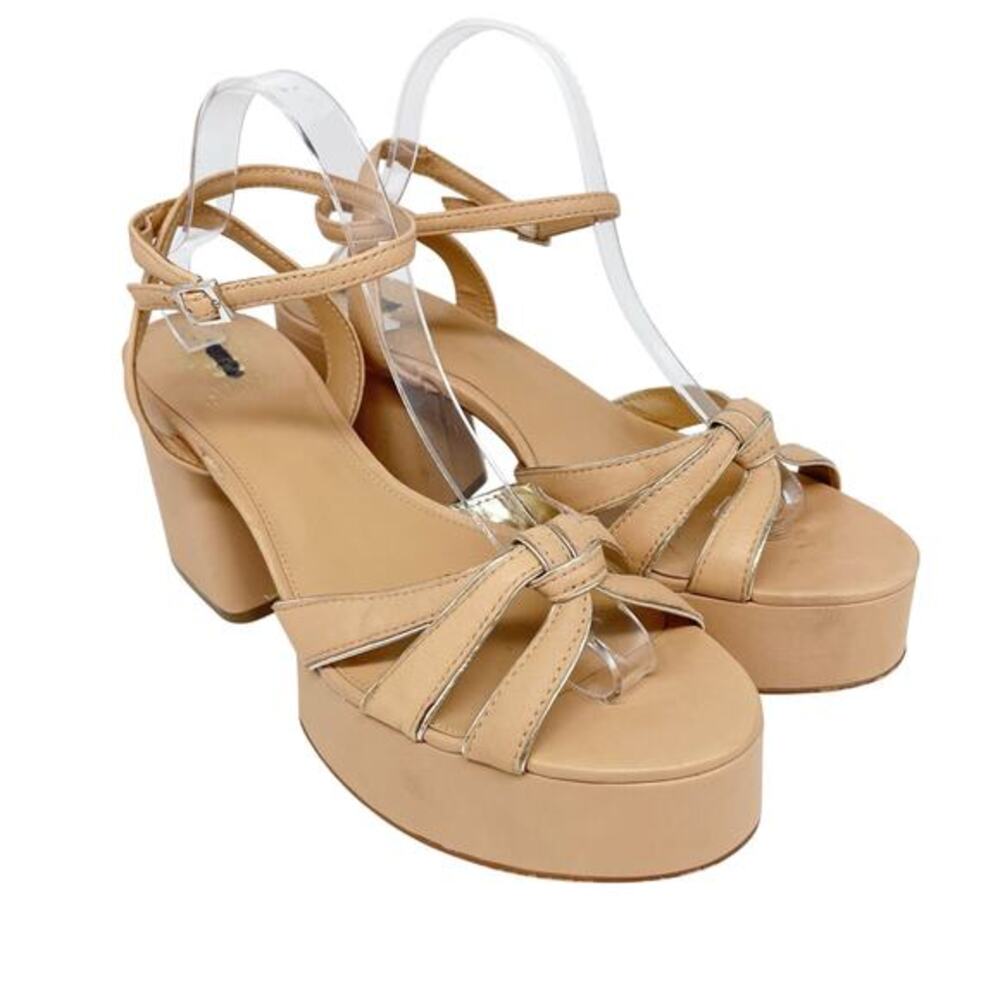 Vince Camuto Women's Freesie Platform Sandals Sandstorm Tan Size‎ 11M